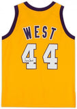 Signed Jerry West Lakers Jersey