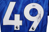 Alejandro Garnacho Signed Chelsea Nike Authentic Soccer Jersey (Beckett) Winger