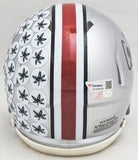GARRETT WILSON AUTOGRAPHED OHIO STATE SILVER SPEED MINI HELMET FANATICS 216716