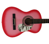 Taylor Swift Signed 38" Pink Acoustic Guitar