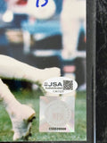 Steve Foley Autographed 8x10 Photo -- Denver Broncos with Plaque | JSA COA