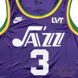 Keyonte George Autographed Utah Jazz Purple Nike Swingman Jersey Panini