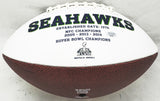 Steve Largent Autographed Seahawks White Logo Football "HOF 95" MCS Holo #82182