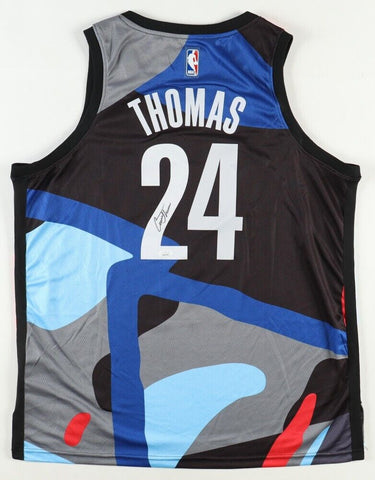 Cam Thomas Signed Brooklyn Nets 2023-24 City Edition Jersey (JSA) Ex-LSU Guard