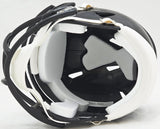 DARNELL WASHINGTON AUTOGRAPHED STEELERS BLACK MINI HELMET BECKETT WITNESS 216802