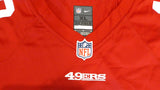 49ERS JIMMY GAROPPOLO AUTOGRAPHED RED NIKE JERSEY XL TRISTAR & BECKETT 133389