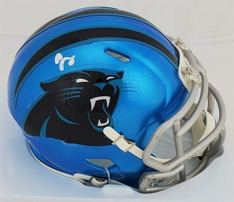 Jonathan Mingo Signed Carolina Panthers Alternate Speed Mini Helmet (JSA COA) WR