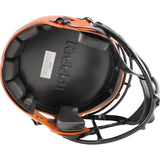 Bo Nix Autographed/Signed Denver Broncos F/S Rave Helmet Beckett Witness 49644