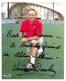 Vince Dooley CFB HOF Signed/Inscribed 8x10 Photo Georgia Bulldogs PSA/DNA 185107