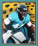 Travon Walker Signed Jacksonville Jaguars Framed Jersey Display (Beckett) #1 Pck