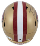49ers Brock Purdy Authentic Signed Full Size Speed Rep Helmet Fanatics