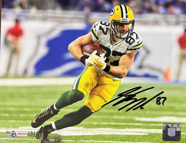 Packers SB XLV Champ Receiver JORDY NELSON Signed 8x10 Photo #22 AUTO