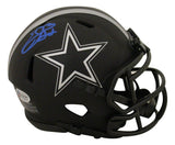 Emmitt Smith Autographed/Signed Dallas Cowboys Eclipse Mini Helmet BAS 28460