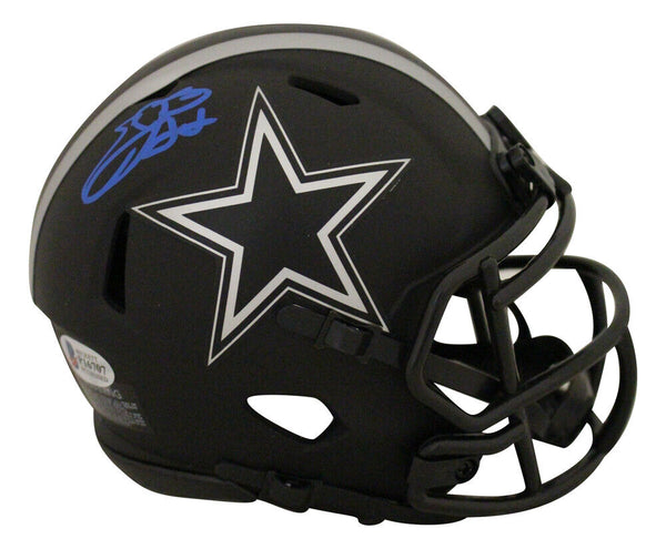 Emmitt Smith Autographed/Signed Dallas Cowboys Eclipse Mini Helmet BAS 28460