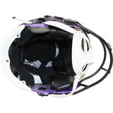 Justin Jefferson Autographed Minnesota Vikings SpeedFlex Beckett Witness 51018