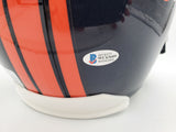 STEVE ATWATER AUTOGRAPHED DENVER BRONCOS FULL SIZE REPLICA HELMET BECKETT 178094