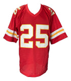 Jamal Charles Signed Custom Red Pro-Style Football Jersey BAS ITP