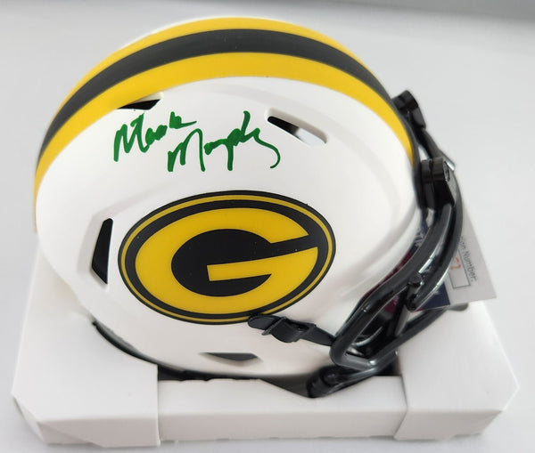 Packers President MARK MURPHY Signed Riddell LUNAR Mini Helmet AUTO - JSA