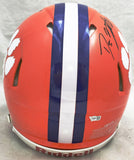 TREVOR LAWRENCE & UIAGALELEI AUTOGRAPHED CLEMSON FULL SIZE AUTHENTIC HELMET