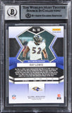 Ray Lewis Signed 2022 Panini Mosaic Reactive Orange #19 Card Auto 10! BAS Slab