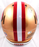 Joe Montana Autographed 49ers F/S Speed Authentic Helmet - Beckett Hologram