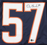 Dre Greenlaw Signed Denver Broncos Jersey (Beckett) Ex-Arkansas Razorback L.B.