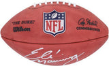 Eli Manning New York Giants Autographed Duke Full Color Football