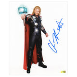 Chris Hemsworth Autographed 2011 Thor Movie Concept Art 8x10 Photo