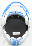 Isaac TeSlaa Autographed Detroit Lions F/S Speed Helmet - Beckett W Hologram