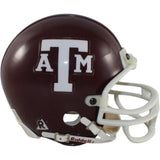 Johnny Manziel John David Crow Autographed Texas A&M Mini Helmet Beckett 58243