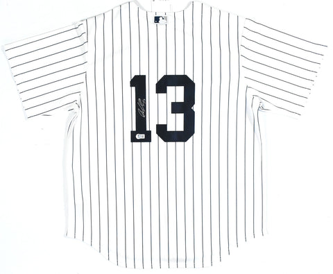 Jazz Chisholm Jr. Autographed York Yankees Nike Jersey - Beckett W Hologram