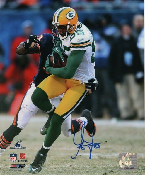 Packers SB XLV Champion GREG JENNINGS Signed 8x10 Photo #5 AUTO