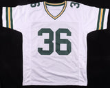 LeRoy Butler Signed Green Bay Packers Jersey (JSA) 1st Ever Lambeau Leap / D.B.