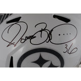 Jerome Bettis Autographed Pittsburgh Steelers F/S 2024 STS Helmet Beckett 49192