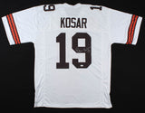 Bernie Kosar Signed Cleveland Browns Jersey (Beckett COA) 2xPro Bowl QB / Miami