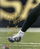 Rashid Shaheed Autographed "Geaux Saints" 16" x 20" Photograph Beckett