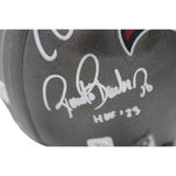 Lee Roy Selmon +4 Tampa Bay Buccaneers Signed 97-13 Mini Helmet Beckett 57259
