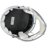 Howie Long Autographed/Signed Las Vegas Raiders F/S Helmet Beckett Witness 49673