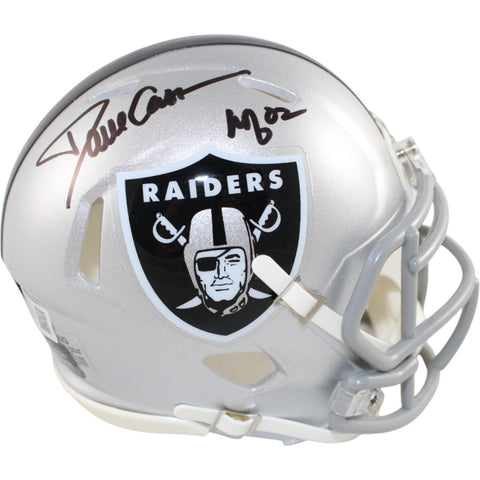 Dave Casper Autographed Las Vegas Raiders Mini Helmet HOF Beckett Witness 51647