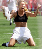 Brandi Chastain Signed 1999 Women's Team USA Soccer Ball (Schwartz Hologram)