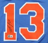 Tyler Kolek Signed New York Knicks Nike Jersey (Beckett) 2024 NBA Draft Pick /PG