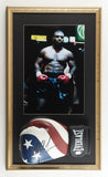 Mike Tyson Signed 19x28 Custom Framed Photo Display (Tyson / Fiterman Hologram)