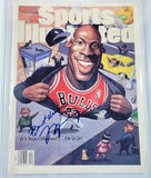 Michael Jordan Autographed SI Bulls Gem 10 Auto Best Wishes Beckett 14880233