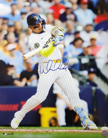 Milw. Brewers Catcher WILLIAM CONTRERAS Signed 16X20 Photo #10 AUTO - JSA