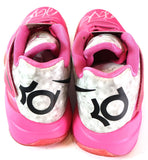 Kevin Durant Autographed Nike Zoom KD IV Pinkfire II Shoes Sz 10 Panini COA