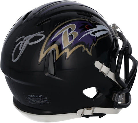 Odell Beckham Jr. Baltimore Ravens Autographed Riddell Speed Mini Helmet