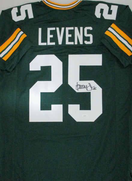 Packers SB Champ DORSEY LEVENS Signed Custom Replica GreenJersey AUTO - JSA