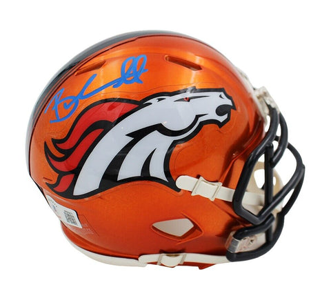 Brandon Marshall Signed Denver Broncos Speed Flash NFL Mini Helmet