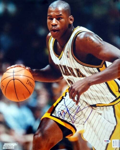 Al Harrington Autographed Signed 16x20 Photo Indiana Pacers PSA/DNA #T14436