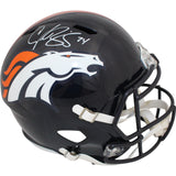 Champ Bailey Autographed/Signed Denver Broncos TB 97-23 F/S Helmet Beckett 32845